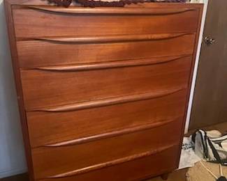 Teak Highboy