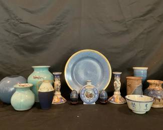 Ceramic Hues Of Blue
