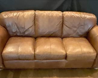 Havertys Leather Couch