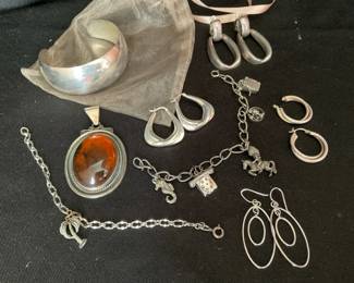 Sterling Silver Jewelry Items 