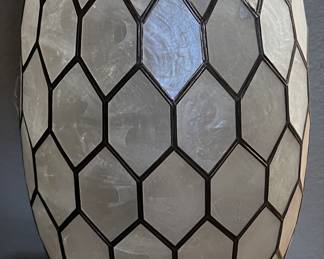 Capiz Shell Lamp
