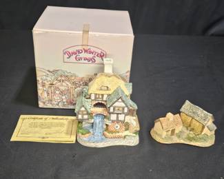 2 David Winter The Hay Barn & Wishing Falls