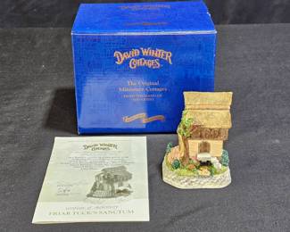 1995 David Winter Cottages Friar Tuck's Sanctum