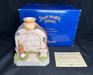 1994 David Winter Cottages Porridge Pot Arch