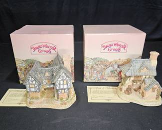 2 David Winter Tudor Manor House & Coopers Cottage