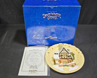  David Winter 1996 Tiny Tim Christmas Plaque LE