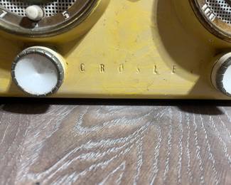 Early 60's Crosley Clock Radio