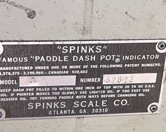 Spinks "Paddle Dash" Scale