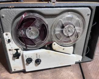 Vintage Carlton Reel to Reel Tape Recorder