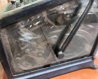 1960's see through adding machine