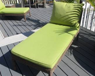 Jamaican Wicker Chase Lounge