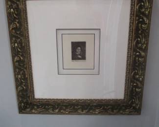 Rembrandt Van Rijn "Etching"