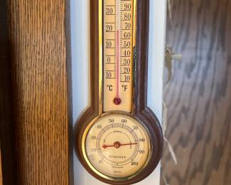 Springfield Thermometer and Humidity Recorder