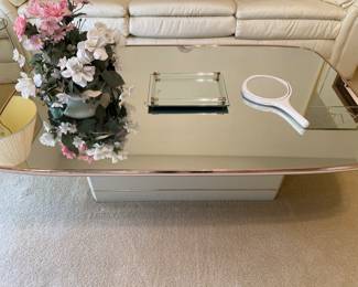 Glass Top Coffee Table