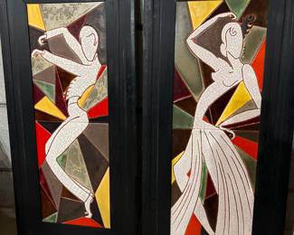Irina Lorin 1970’s Moderest Tile Art