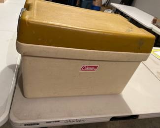 Vintage Coleman Cooler