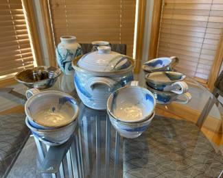 Pottery pieces