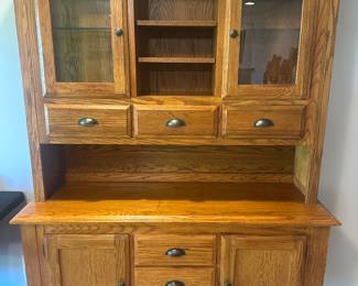 Rustic buffet cabinet