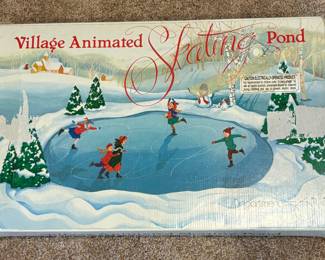 Department 56 Animated Skaters Pond