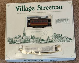 Department 56 Village Streetcar