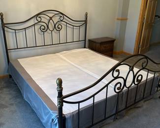 King size bed frame
