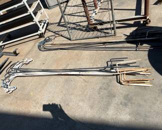 6' tall shepherds hooks