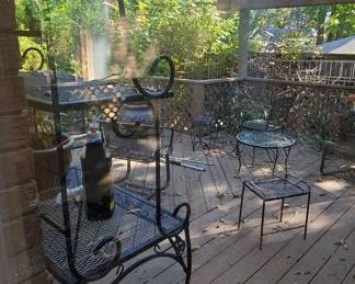 Wrought iron furniture 