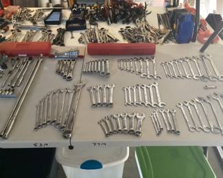 Snap on and other wrenches