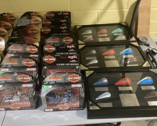 Harley Davidson, gas tank model collection