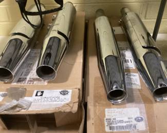 Harley Davidson, muffler