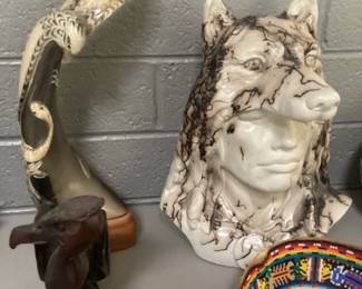 Horse Hair Pottery 