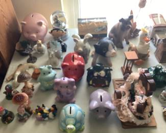 Piggy bank collection