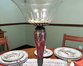 Cloisonne  bronze Urn