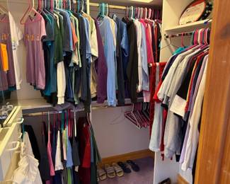 Lots of great t-shirts, sweatshirts, new with tags and used