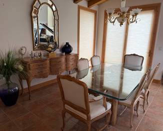 Matching buffet with table, sold separately