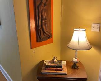 Mid Century wood carving.