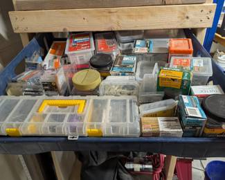 Construction hardware.  About half available.