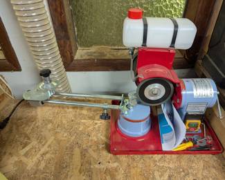 Saw blade sharpener.  Still available