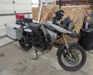 2009 BMW F800GS with many accessories and upgrades