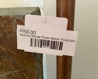 Kenroy Stone Floor Water Fountain