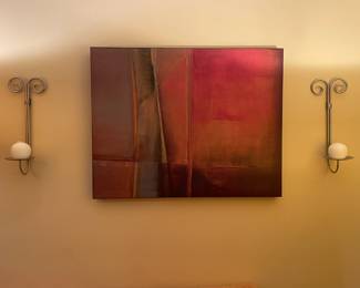 Wall Art, Candle Sconce 