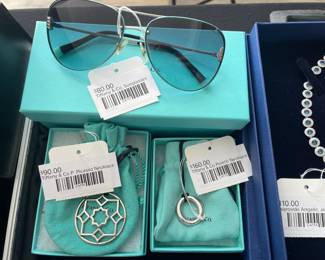 Tiffany & Co P. Picasso Necklace, Tiffany & Co Peretti Necklace, Tiffany & Co Sunglasses
