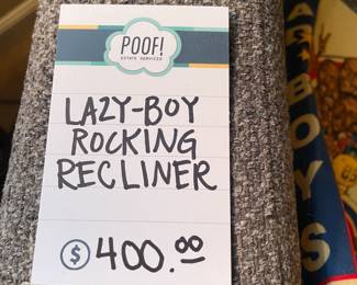 Lazy - Boy Rocking Recliner 