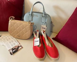 Rothy's Espadrille Flats, Kate Spade Lottie Satchel Bag