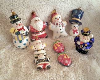 Radko Hand Blown Glass Ornaments