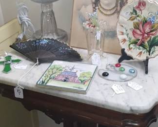 Beautiful Victorian marble top table
