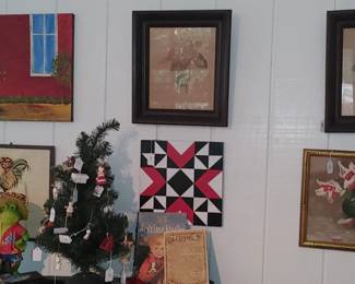 Lithograph prints and oil painting