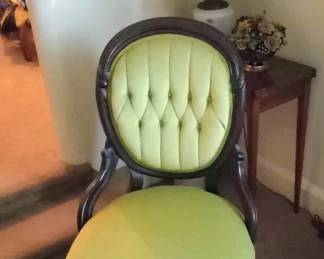 Beautiful mahogany Victorian ladies chair