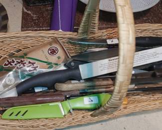 Lots of knives