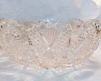 American brilliant cut glass